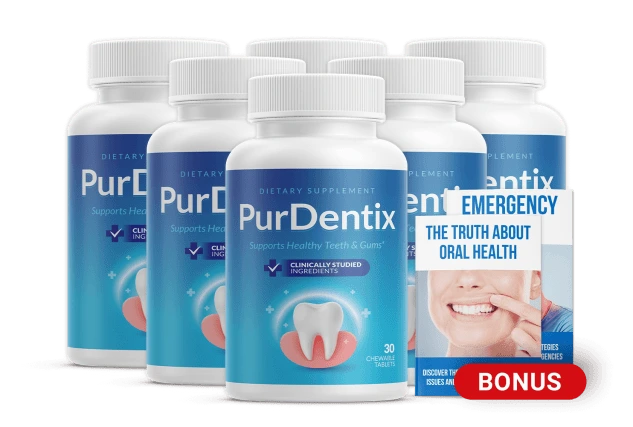 Purdentix 6 Bottles &mdash; Complete Oral Probiotic Formula Official